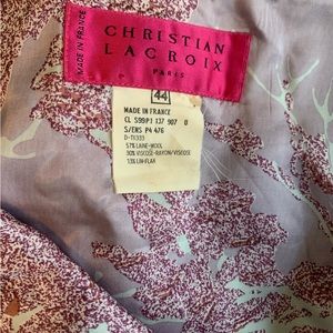 Christian Lacroix skirt